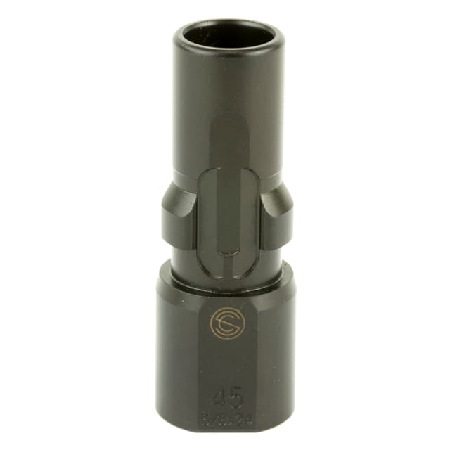 SilencerCo 3-Lug Muzzle Device for 45 ACP 5/8-24 Threads