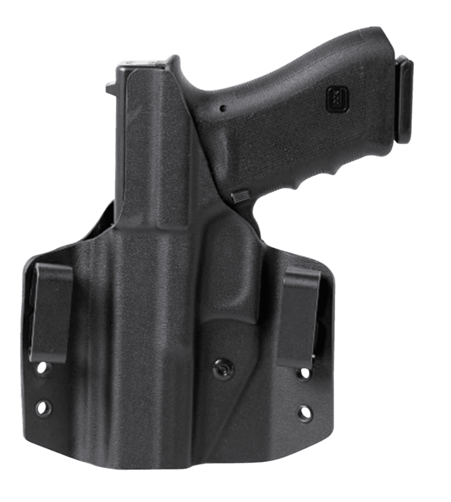 Uncle Mike's 54CCW07BGR CCW Holster OWB Black Boltaron Belt Loop Fits Springfield XD/XD Compact Right Hand