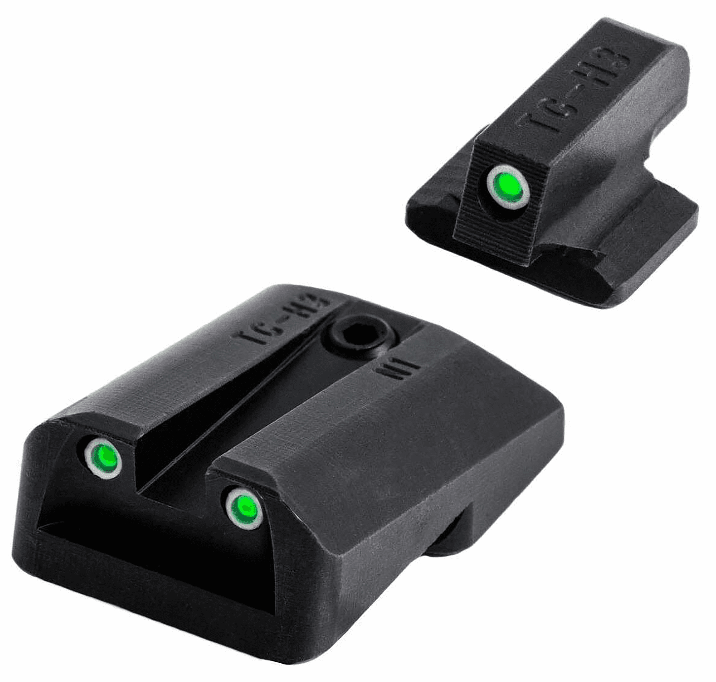 Truglo Tritium Pro Front Rear Sights Novak LoMount 1911 5 Government 9mm .40
