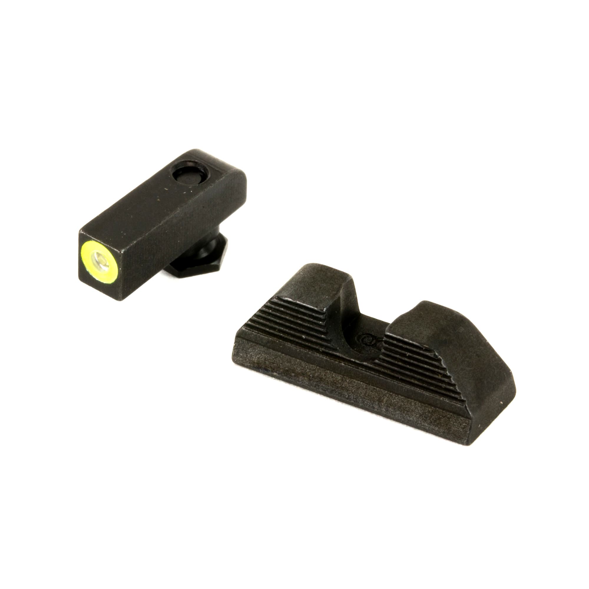 AmeriGlo Gl352 Glock 42/43 Green LumiGreen Front Black Serrated Rear Sight