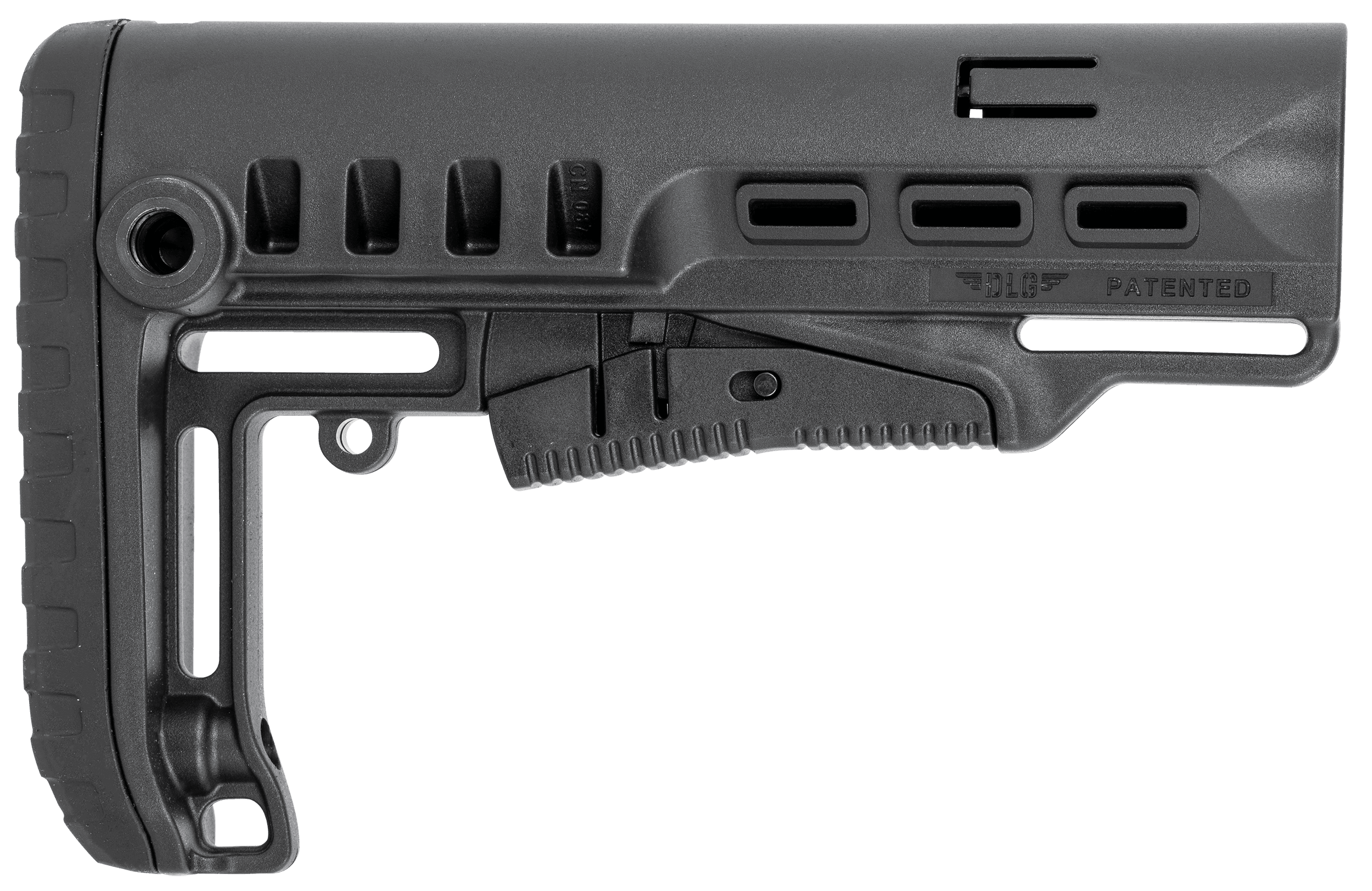 NcStar VG087 Mil-Spec Collapsible Stock Synthetic for Mil-Spec Receivers