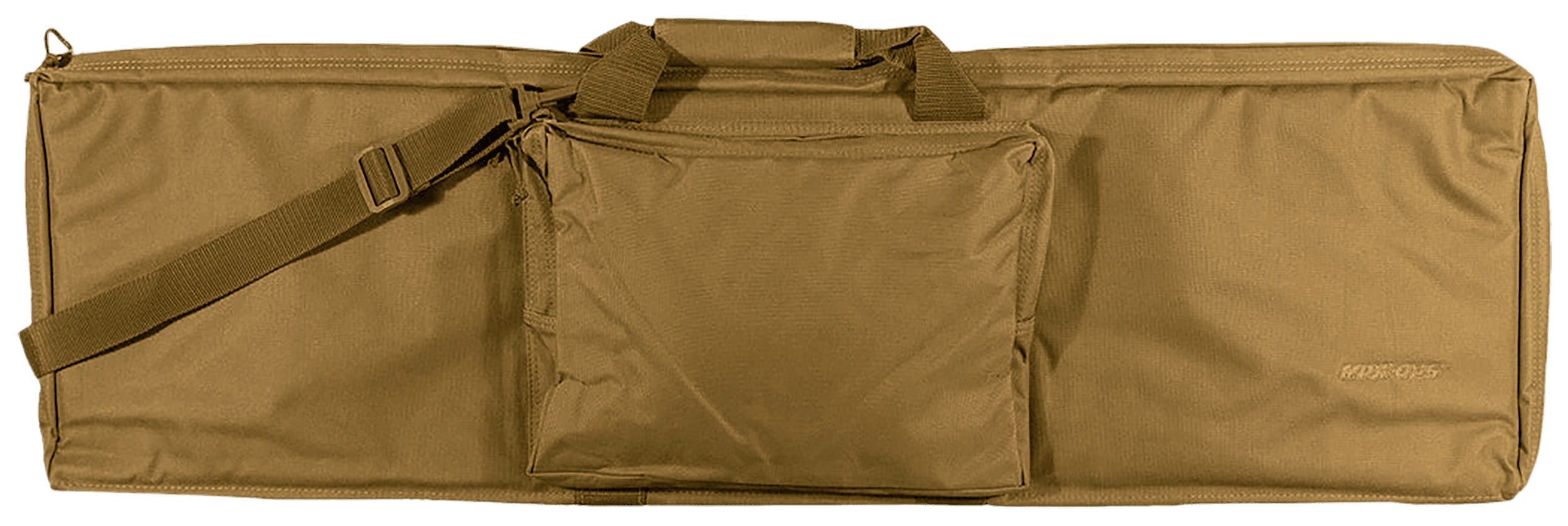 Bob Allen 79002 Max-Ops Rectangular Tactical 36" Coyote Brown Polyester Foam Padding Water Resistant