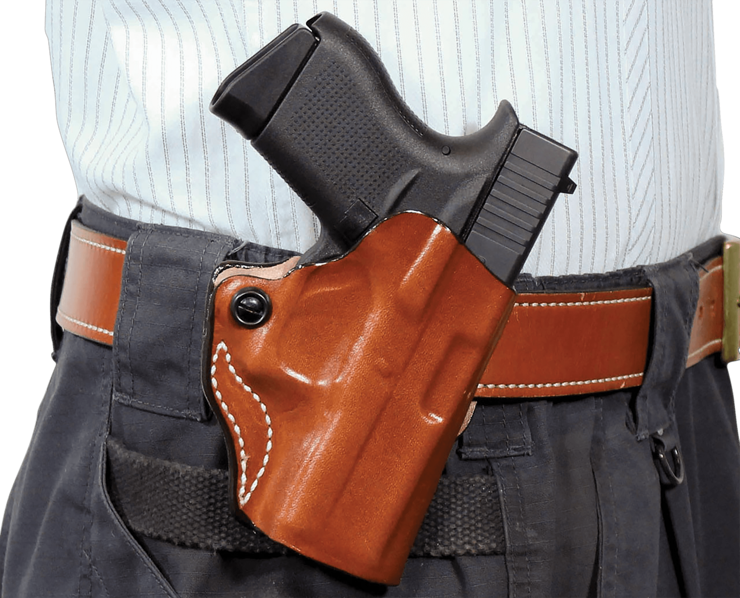 DeSantis Gunhide 019TA9YZ0 Mini Scabbard  OWB Tan Sig Sauer P365 w/Red Dot Right Hand