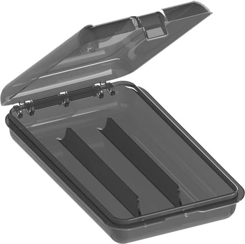 Mtm Choke Tube Case Grey Primer Flipper Square Dual Lid Clear View