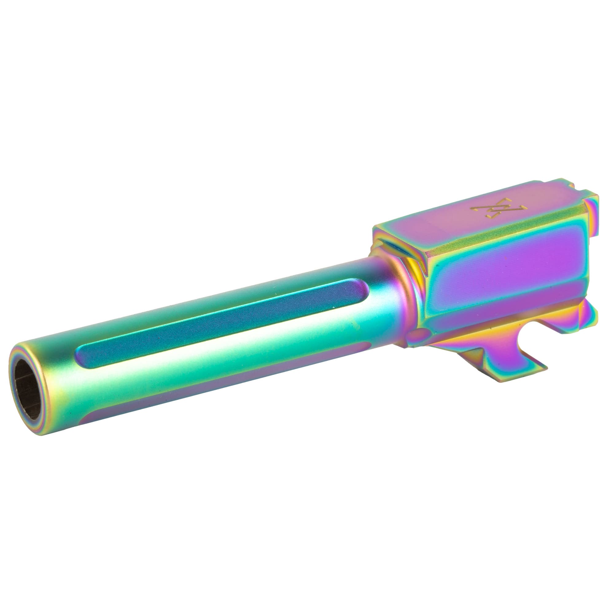 True Precision 9mm P320 Compact Barrel Spectrum Rainbow PVD