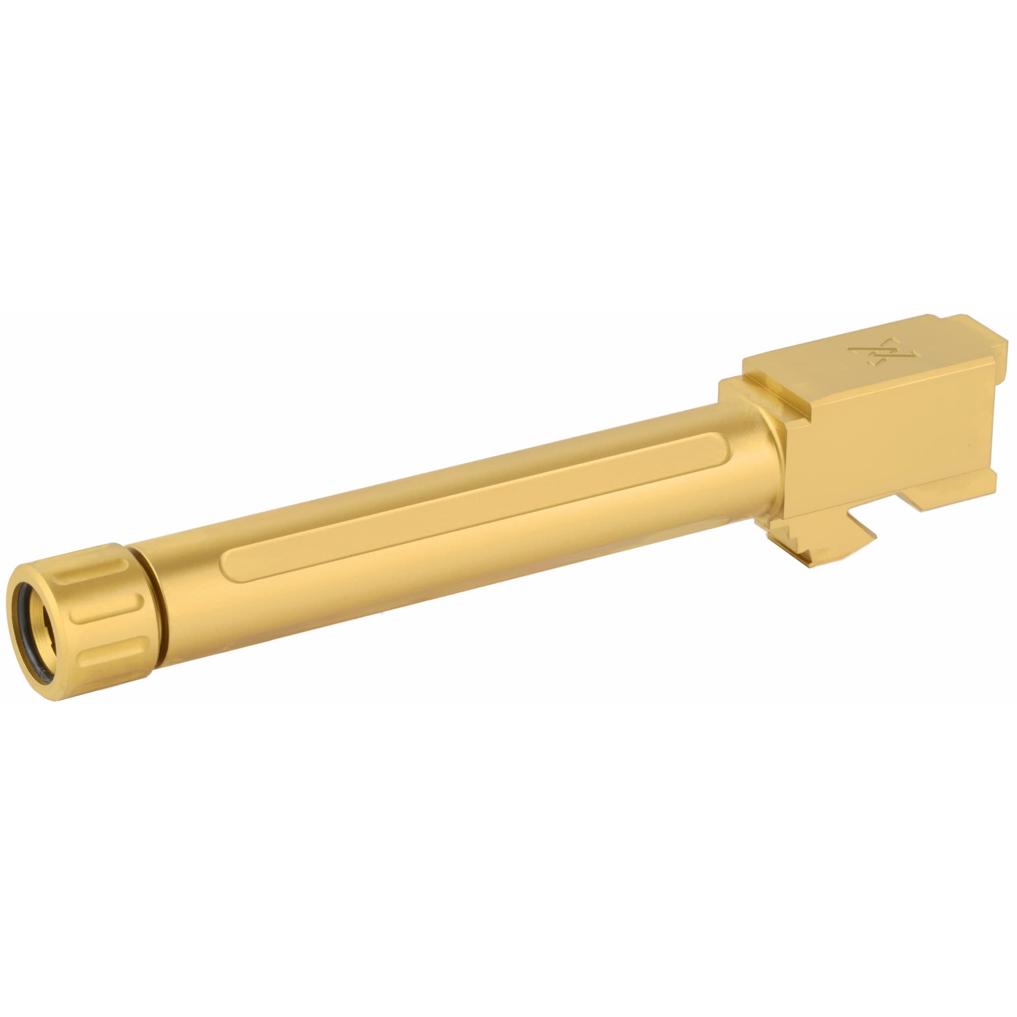 True Precision Glock 17 9mm Threaded Gold Titanium Nitride Barrel TP-G17B-XTG