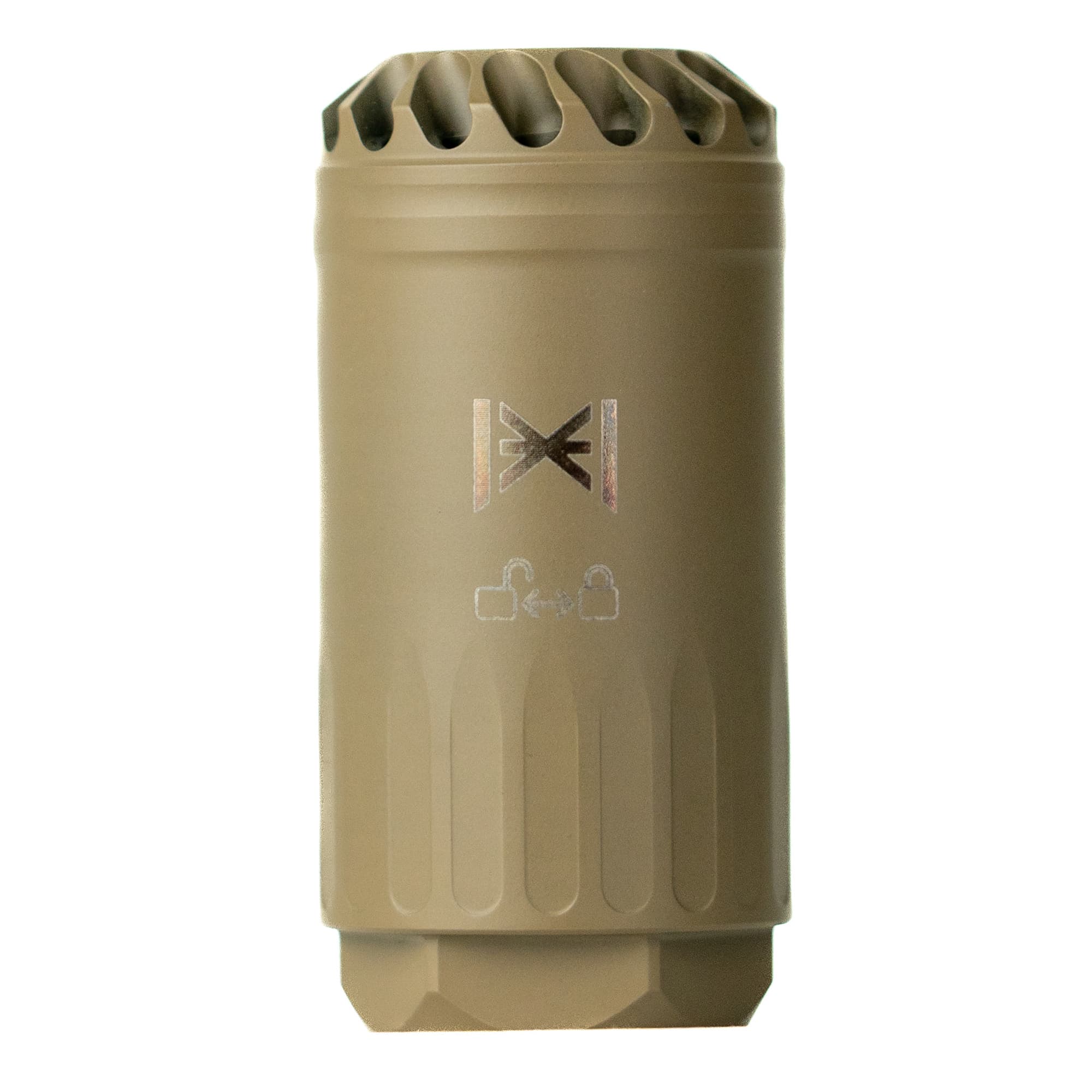 HUXWRX Blastphemy Multi-Caliber Blast Deflector Flat Dark Earth