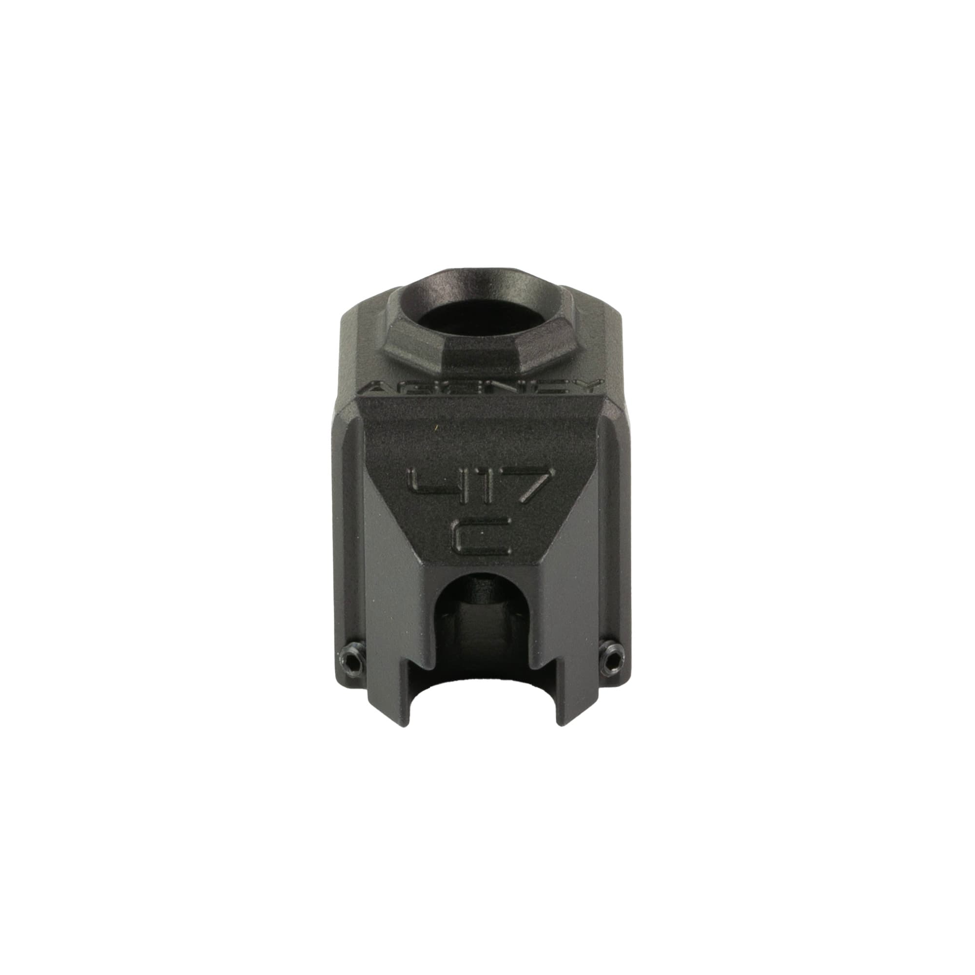 Agency Arms 417 Single Port Comp Fits Glock 43 1/2x28