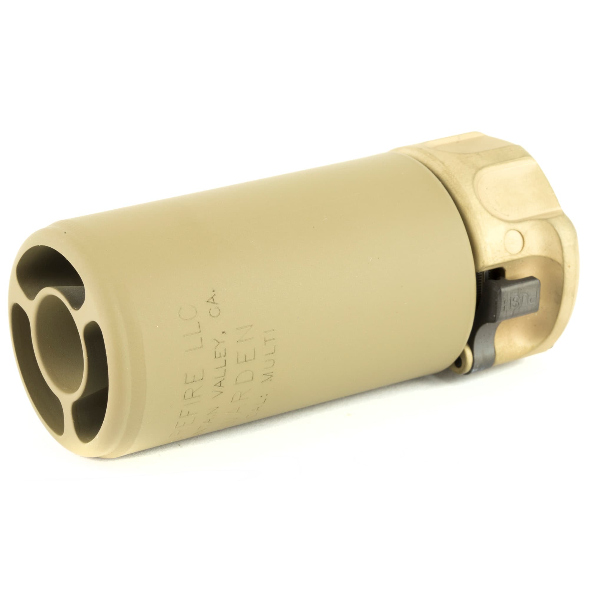 Surefire Warden Muzzle Device Fast-Attach Blast Regulator Flat Dark Earth 556NATO