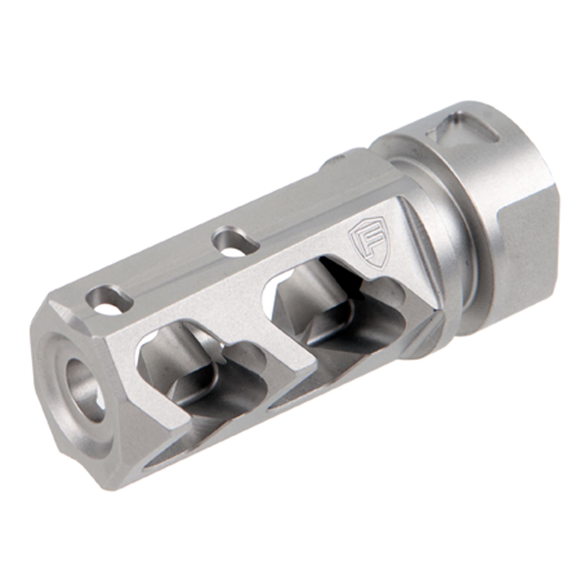 Fortis Manufacturing Fortis Muzzle Brake 556 SS 5.56 NATO Silver Control