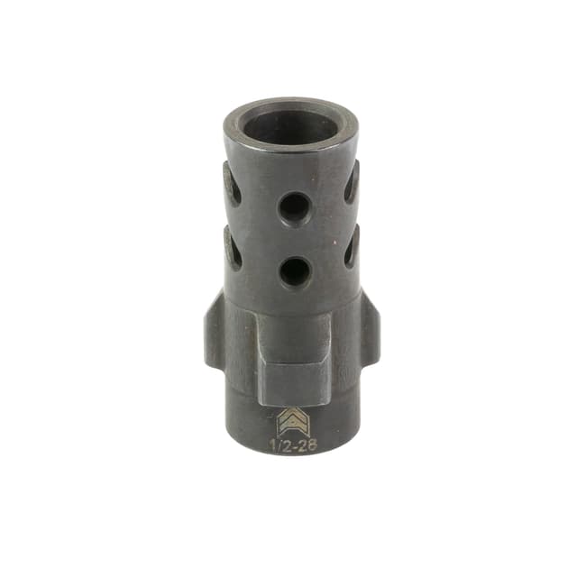 Angstadt Arms 3-Lug Muzzle Brake 9mm Luger 1/2x28 Matte Finish