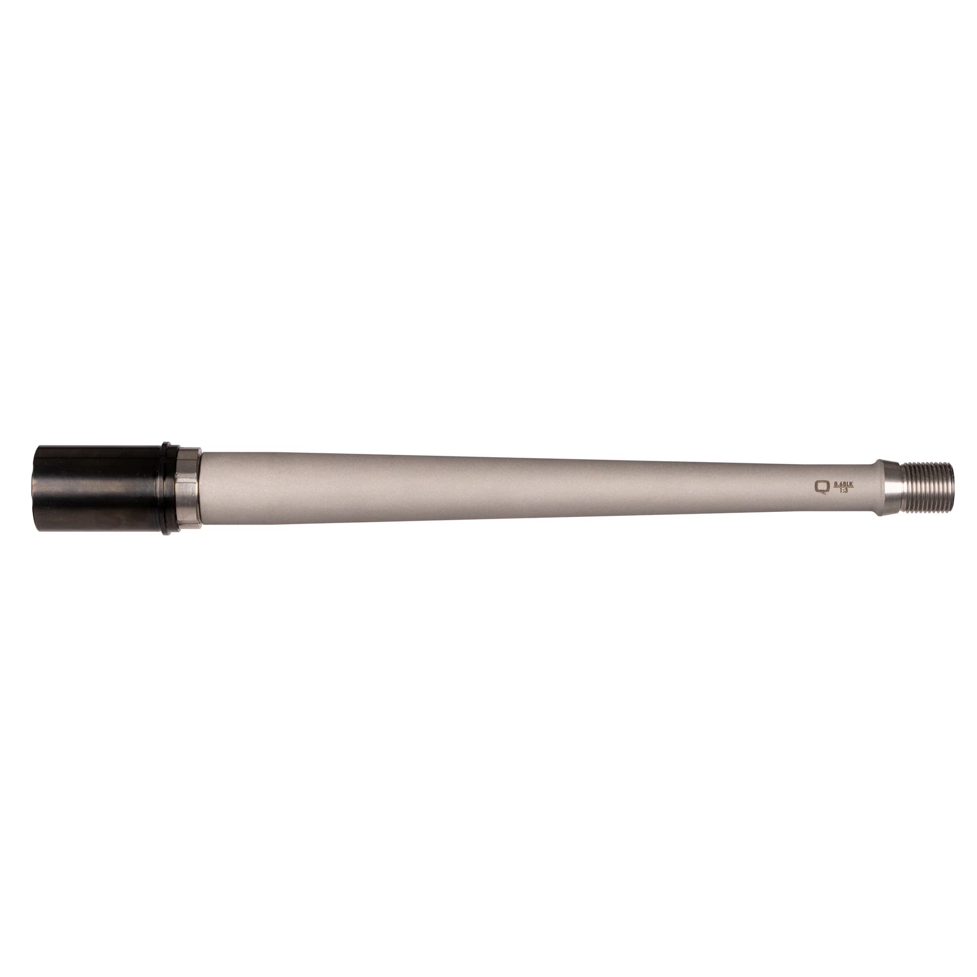 Q LLC Q Fix Barrel Assembly 12" 8.6 Blackout Lightweight Matte Stainless Finish