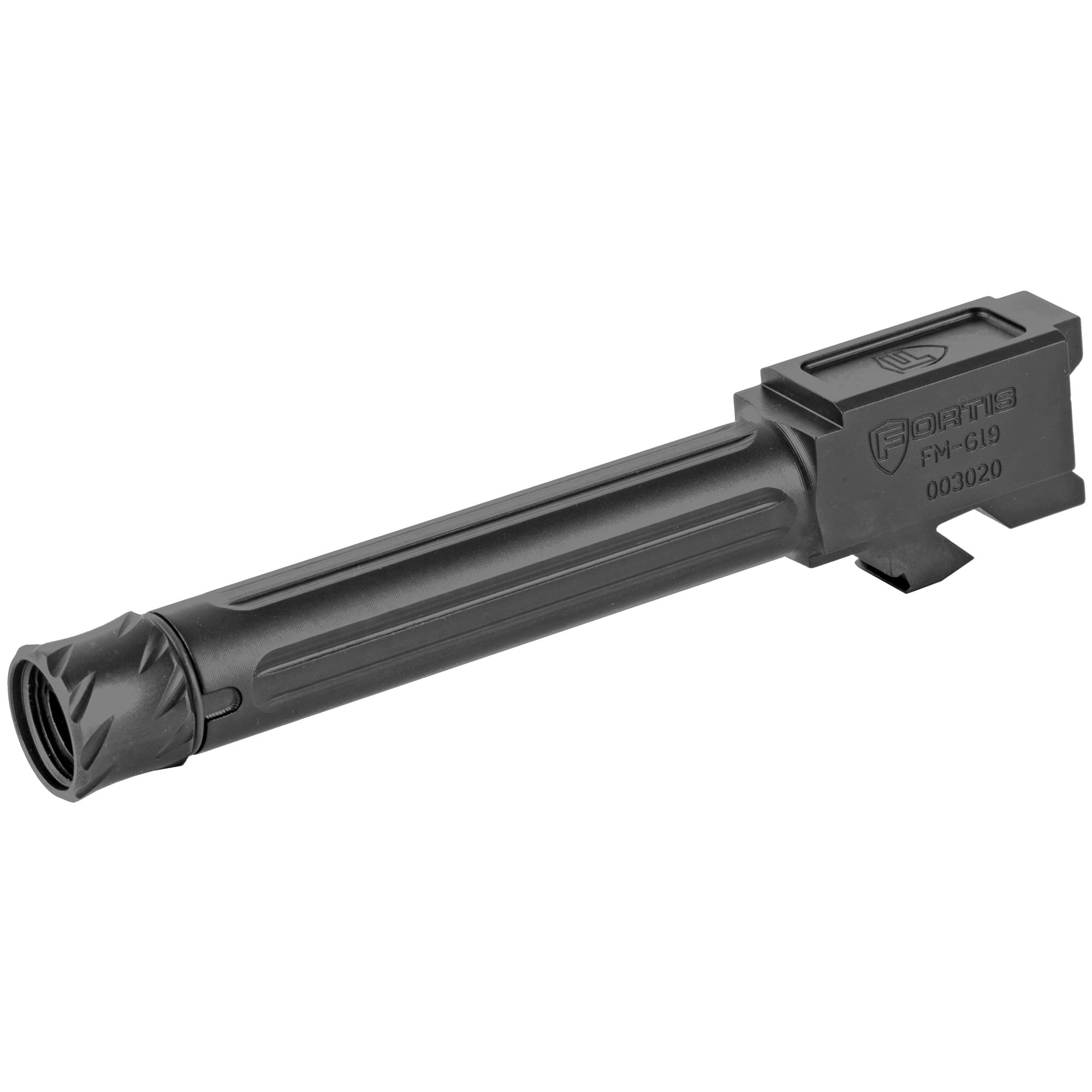 Fortis Manufacturing Glock 19 4.5in Threaded 9mm Match Grade Barrel Nitride