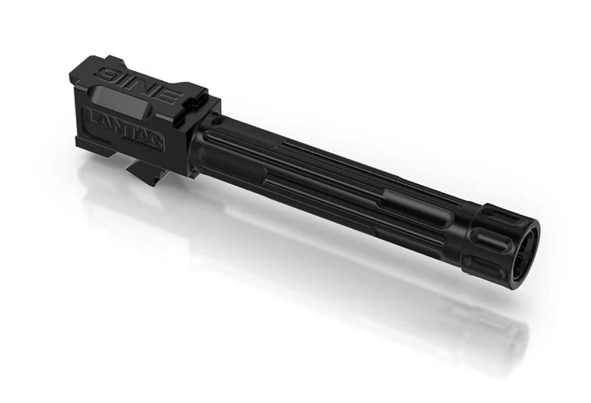 Lantac 9INE Glock G19 Fluted Barrel 416R Threaded 1:10 RH