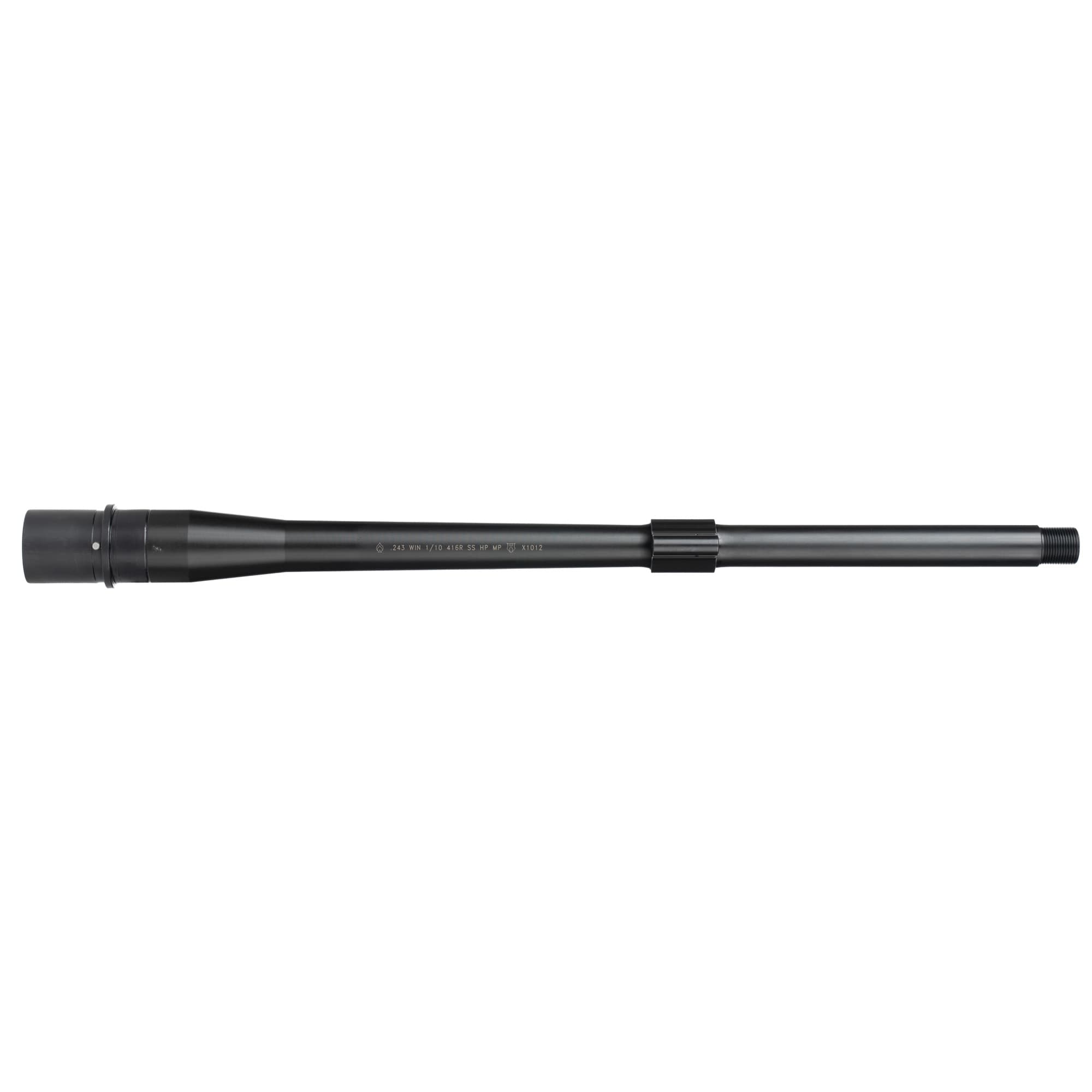 Ballistic Advantage 243 Win 16 AR-10 Hanson Mid-Length Barrel 1:10 QPQ Finish