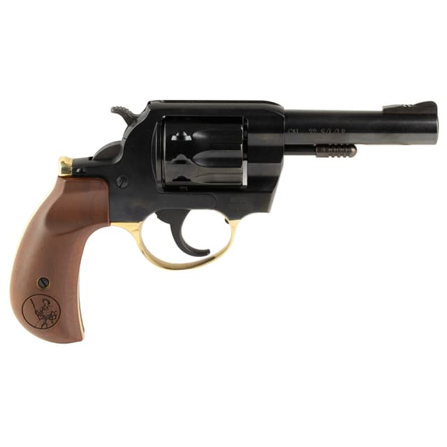 Henry H016BD Golden Boy 22 LR 10 Shot 4" Blued Steel Barrel, Cylinder, Blued Polished Steel Frame, Walnut Birdshead Grip, Transfer Bar Safety, Exposed Hammer