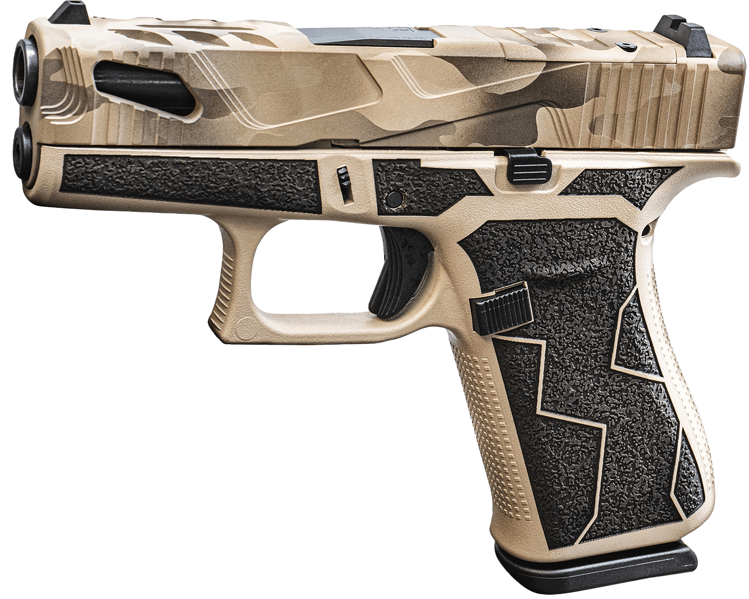 Glock G19 9mm Luger 4.02" 15+1 Tan Cerakote