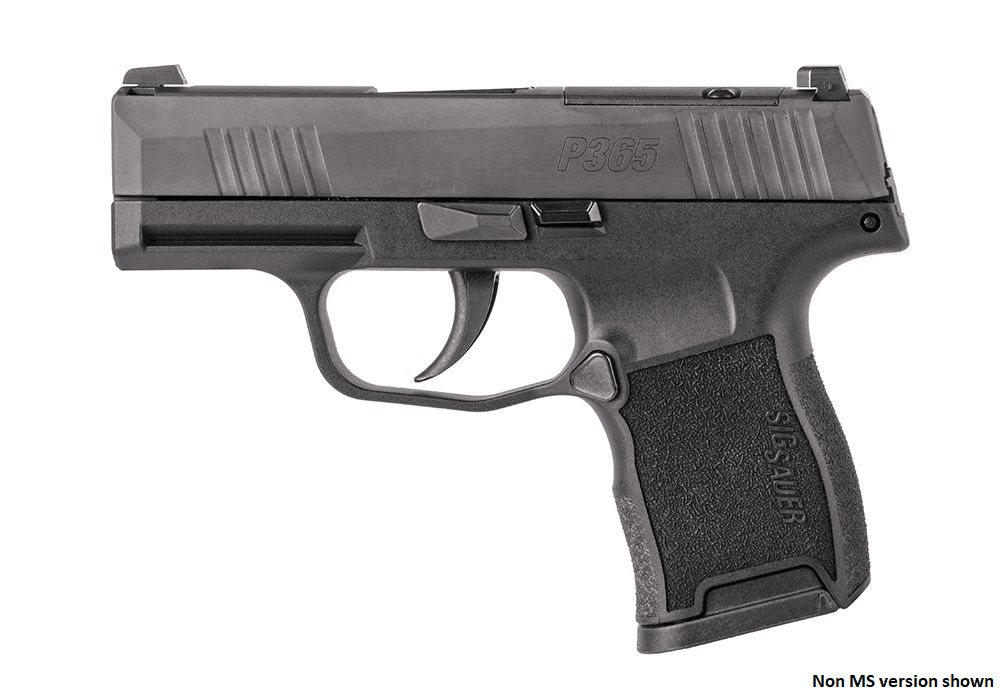 Sig Sauer P365 MS 380 ACP 3.1 Inch 10 Rounds Stainless Carbon