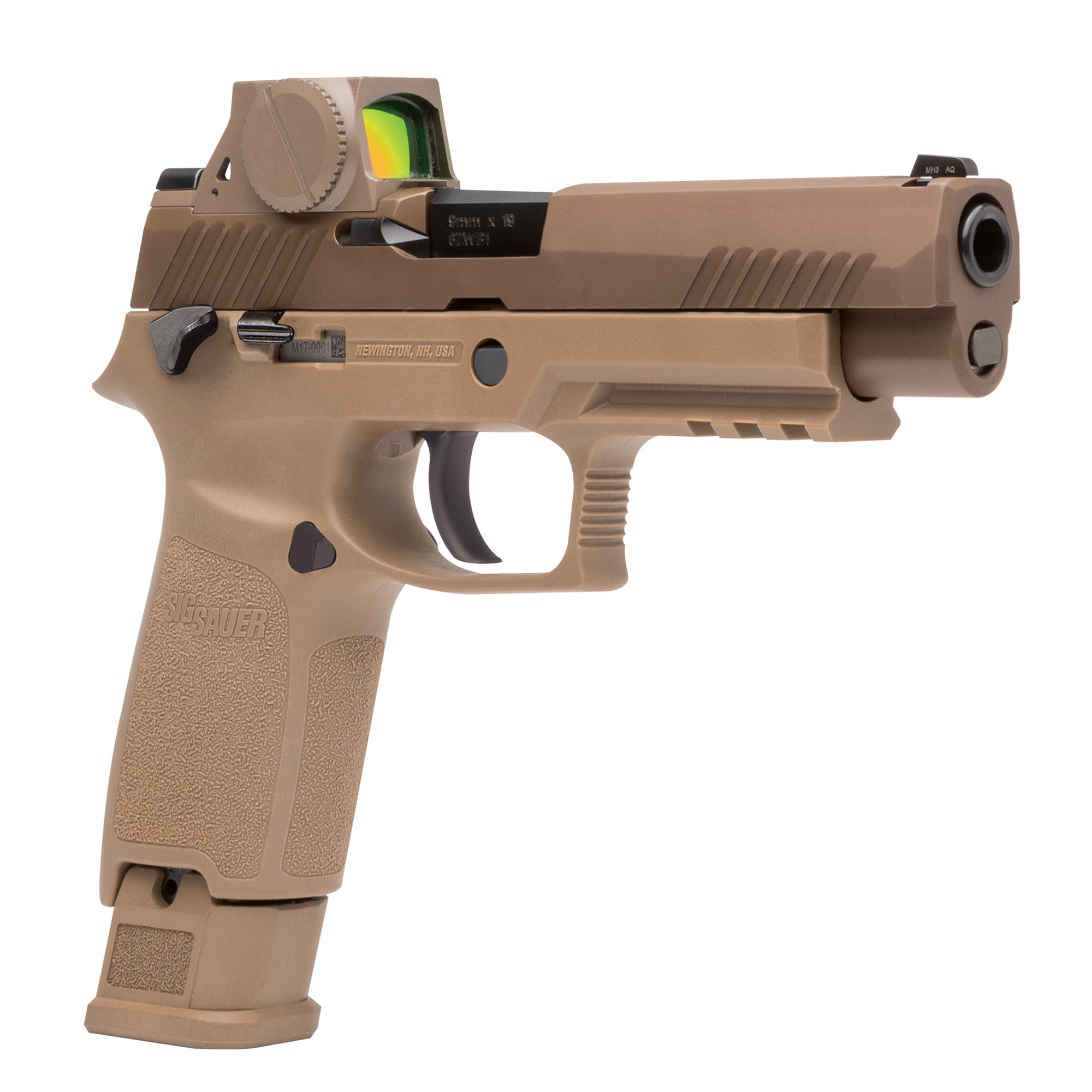 Sig Sauer P320-M17 9mm 4.7in 21rd Coyote Tan