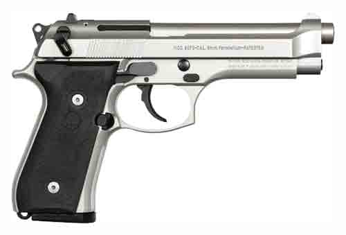 Beretta 92FS 9mm Luger 4.9 in 15 Round Stainless Finish