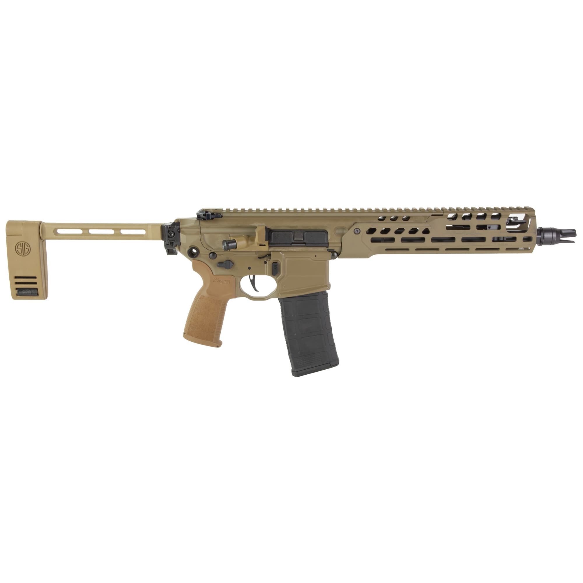 Sig Sauer, Mcx Spear Light, 5.56 Nato, 11.5 inch, 30 round, Flat Dark Earth Cerakote
