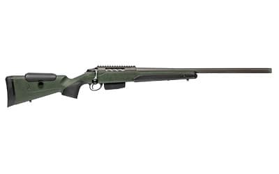 Tikka T3x Super Varmint 223 Rem 23.7in 5rd Tungsten Cerakote Tungsten Green Modular Stock