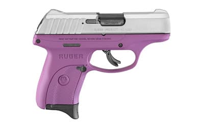 Ruger 3295 Ec9s 9mm Luger 3.12 inch 7+1 Purple Cerakote Slide Purple Frame
