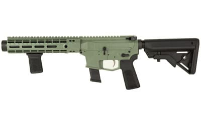 Angstadt Arms Vanquish-9 9mm 10.5" 17 Rounds Jungle Green Cerakote