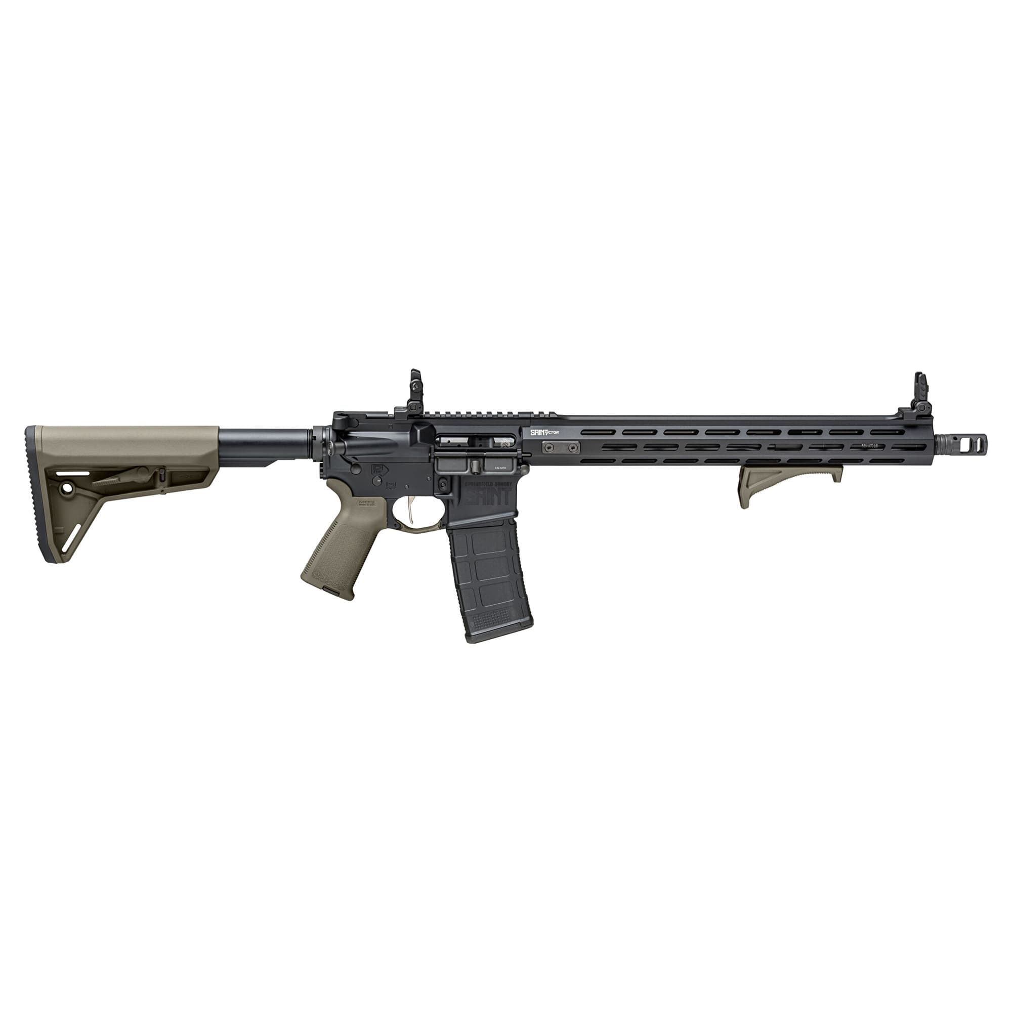 Springfield Armory Saint Victor 5.56x45mm NATO 16in 30+1 OD Green Magpul SL Stock