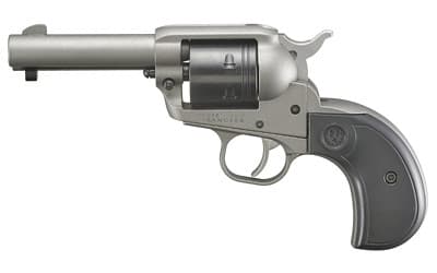 Ruger Wrangler 2016 22 Long Rifle 3.75 in 6 Shot Silver Cerakote Birdshead Grip Exposed Hammer