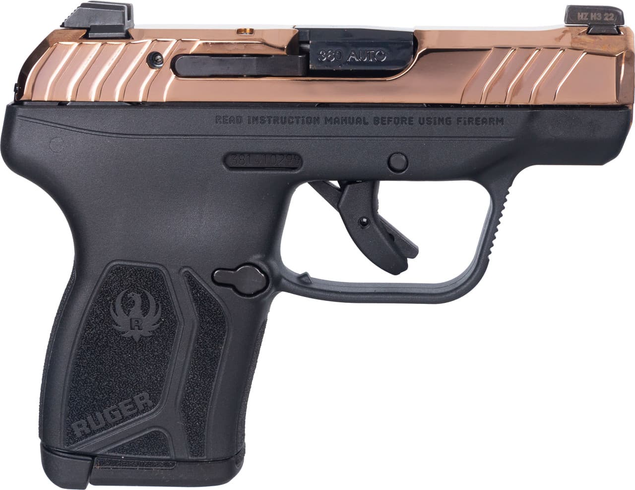 Ruger LCP Max 380 ACP 2.8in 10rd Rose Gold PVD