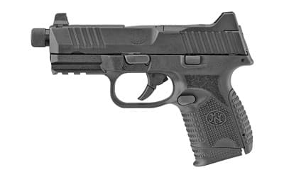 Fn 509Ct Compact 9mm Luger 4.32 inch 12+1 24+1 Black PVD and Stainless Optic Cut