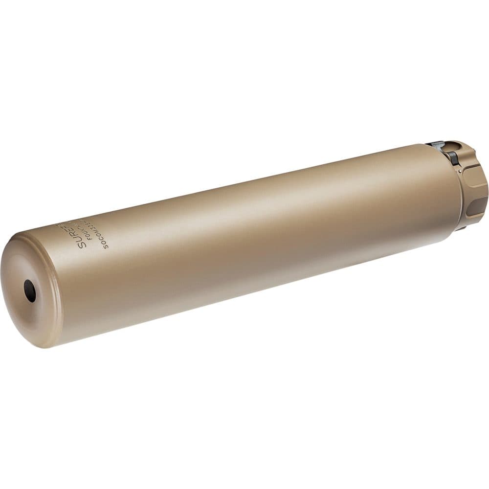 Surefire Socom 338 Ti De Suppressor .338 Caliber Dark Earth Titanium