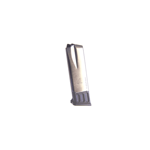 Mec-Gar Browning Hi-Power 9mm 10-Round Magazine Nickel-Coated Heat-Treated Steel
