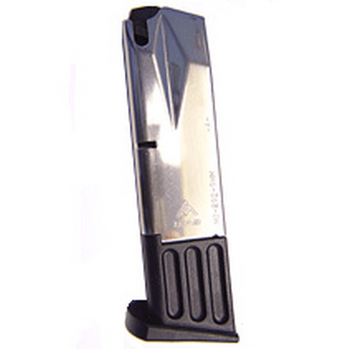 Mec-Gar Beretta Magazine 9mm 10-Round Nickel-Coated Compatible with 92 M9