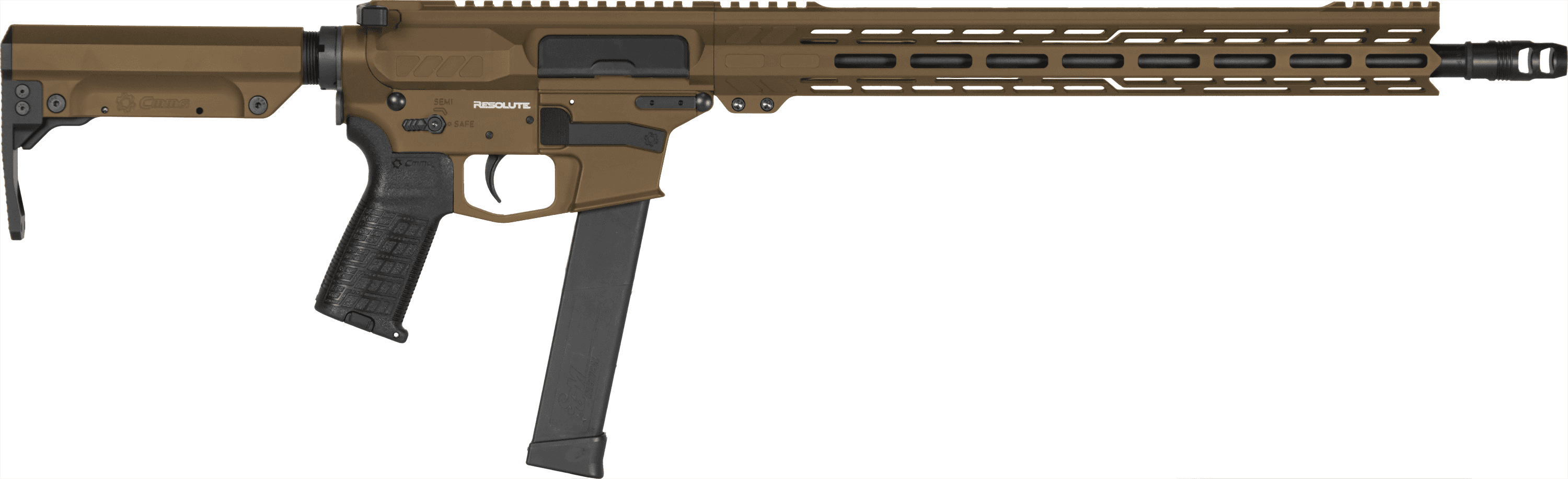 CMMG Resolute MKG 45 ACP 16.10" 26 Rounds Midnight Bronze Cerakote