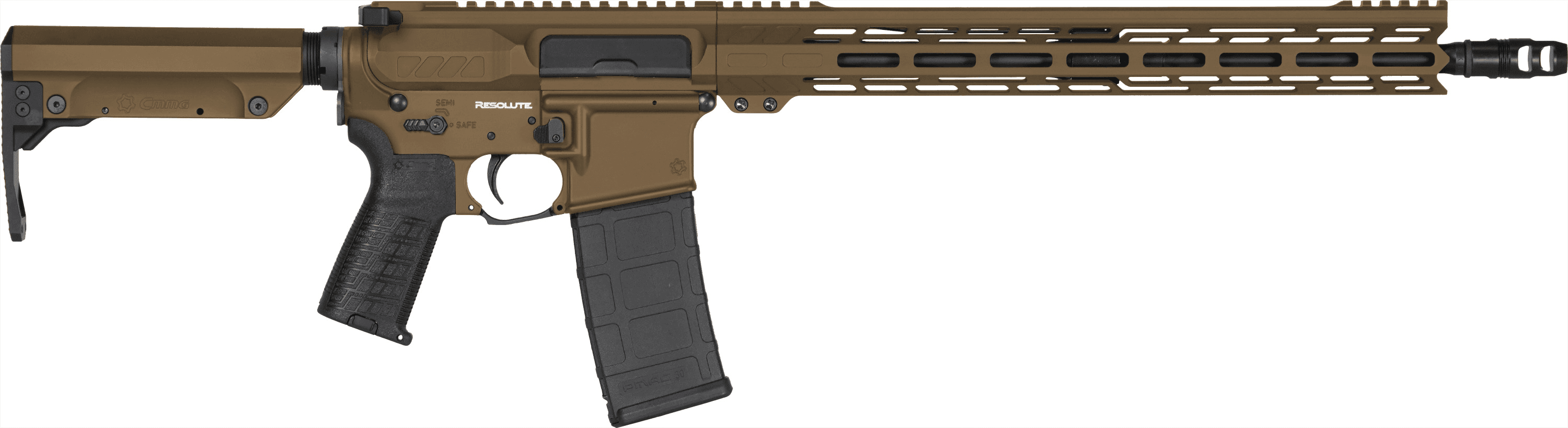 CMMG Resolute Mk4 300 AAC 16.1in 30 Rounds Bronze