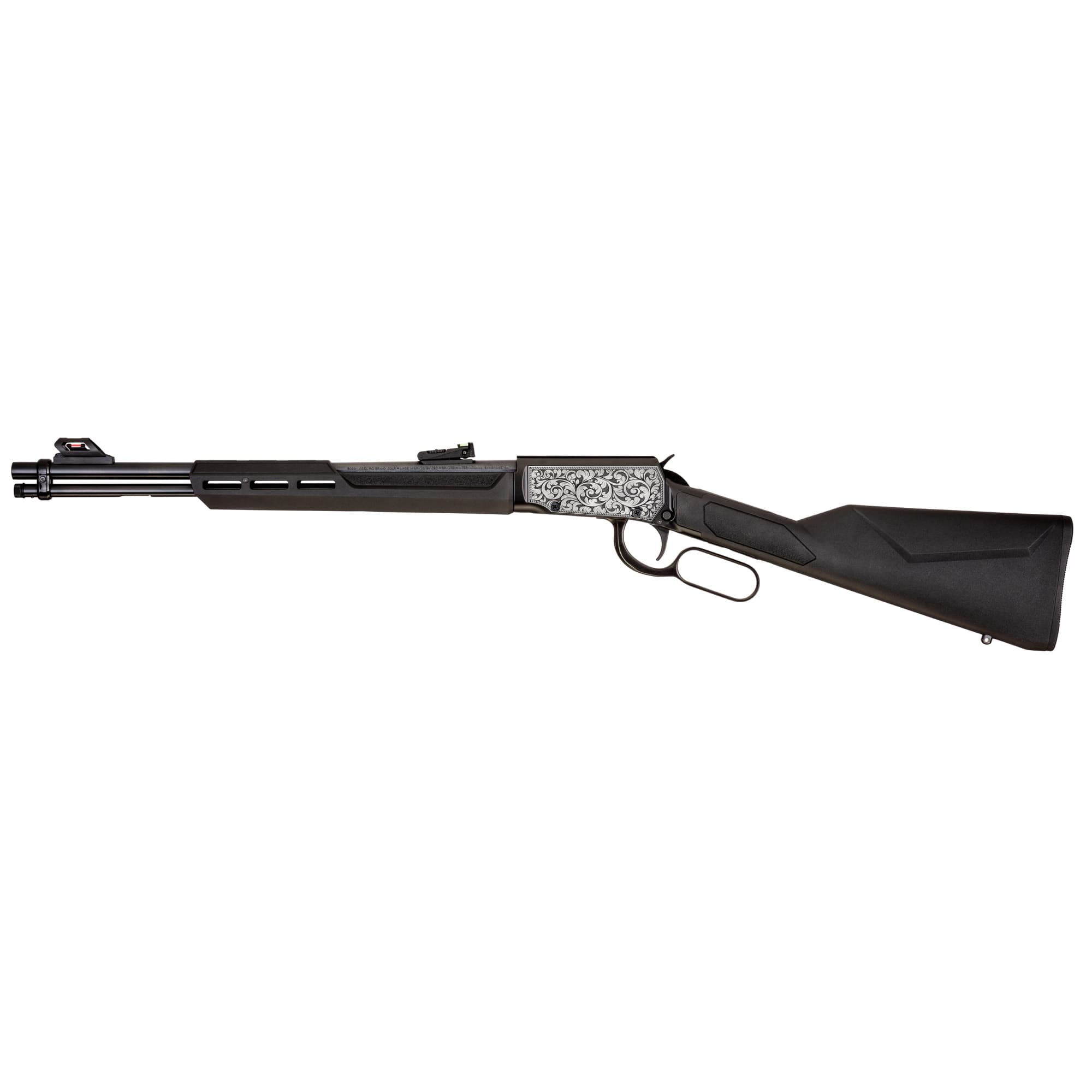 Rossi Rio Bravo 22 Long Rifle 18" 15 Rounds Matte Finish Engraved