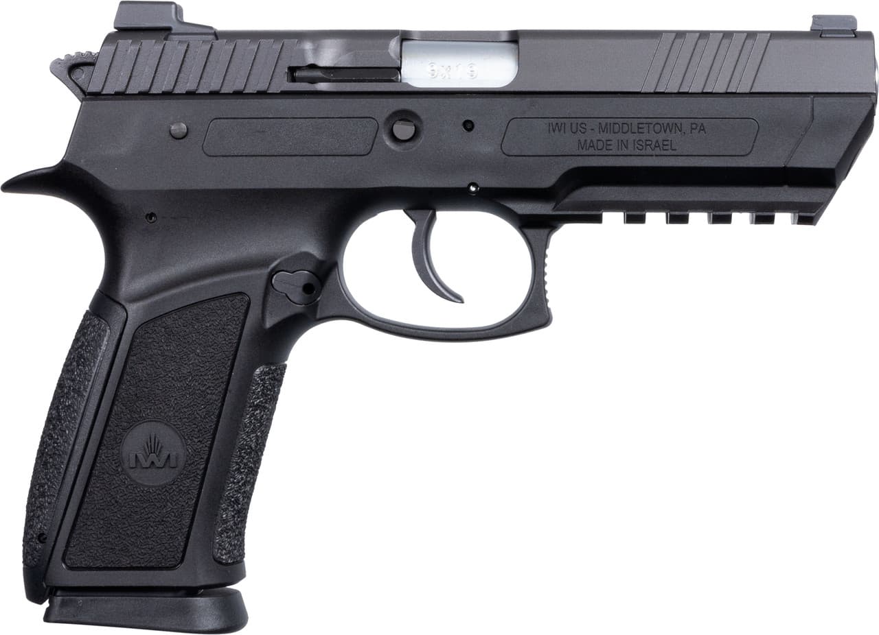 IWI Jericho 941 Full Size Enhanced Pistol - Black | 9mm | 4.4" Barrel