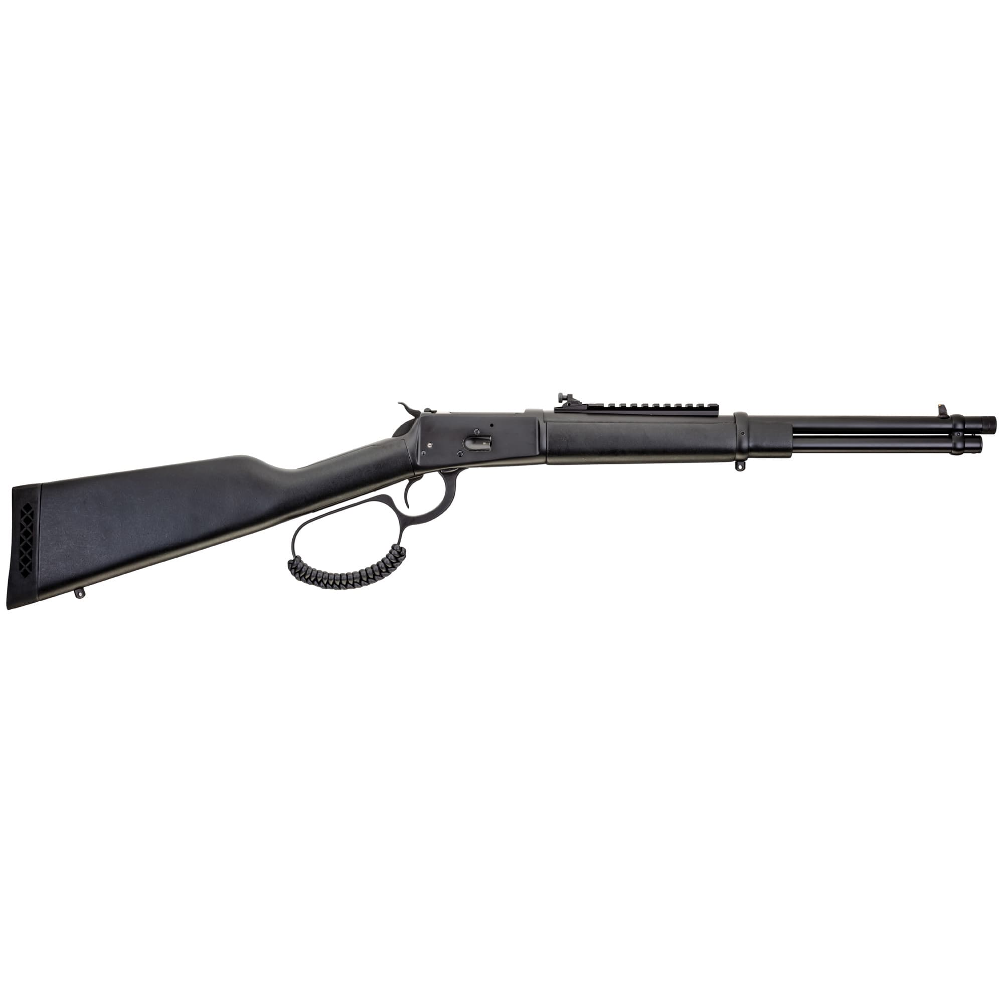 Rossi R92 Triple Black Carbine - Black | .44 Mag | 16.5" Threaded Barrel | 9rd | Wood Stock & Forend