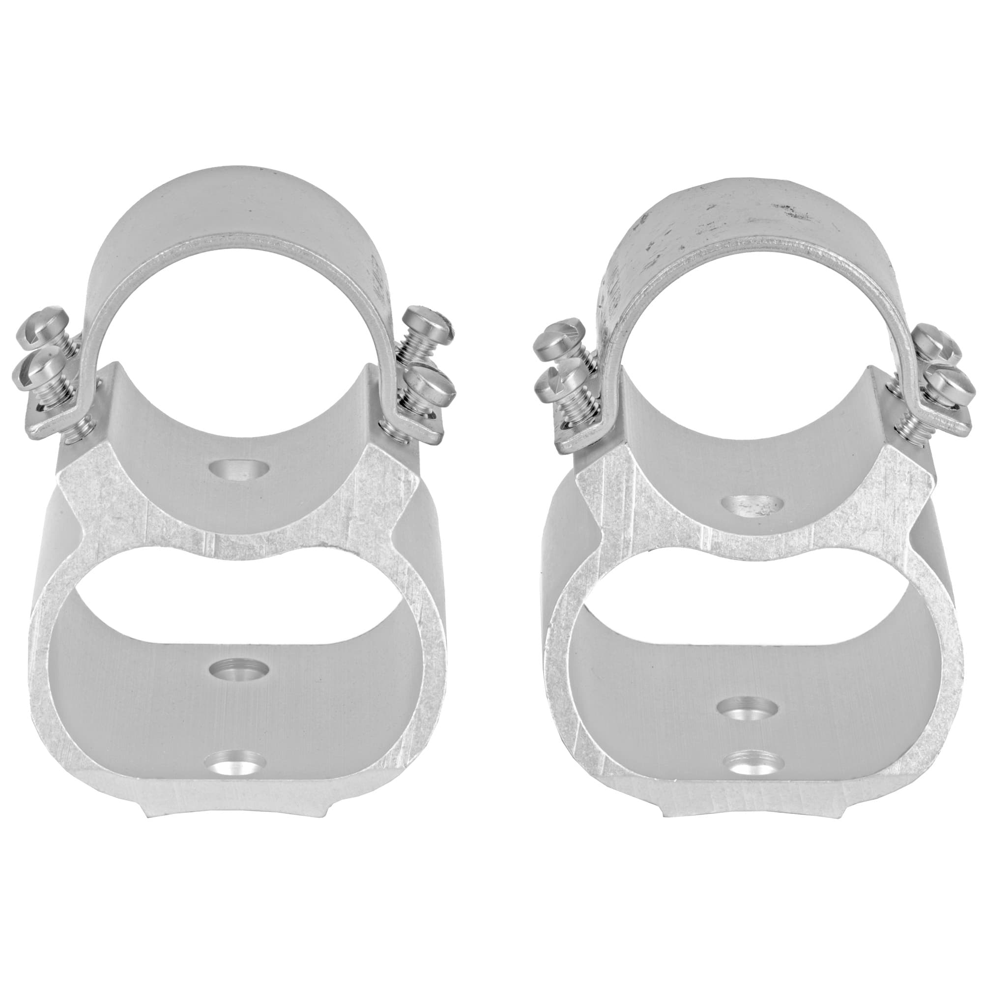 Weaver See-Thru Scope Mount Ring Combo Silver Ruger 10/22 1 Inch