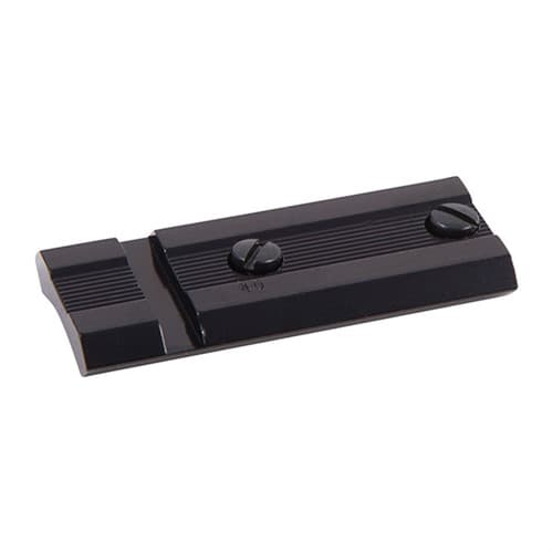 Weaver Top Mount Scope Base 1-Piece Aluminum Gloss Finish Compatible with Most Firearms