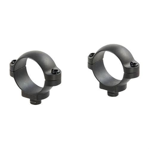 Leupold Quick Release Scope Rings Matte 1in Low Profile Machined Steel Made in Usa