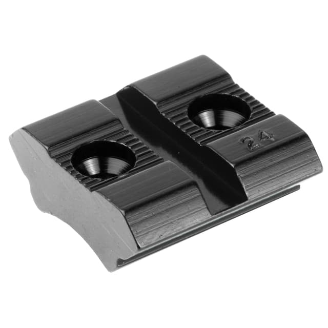 Weaver Top Mount Scope Base 1-Piece Aluminum Gloss Finish Compatible with Most Firearms