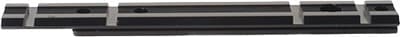 Weaver Top Mount Scope Base 1-Piece Aluminum Gloss Finish Compatible with Most Firearms
