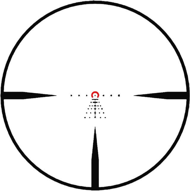 Sig Sauer Tango MSR 1-6x24 Illuminated BDC6 Scope Mount