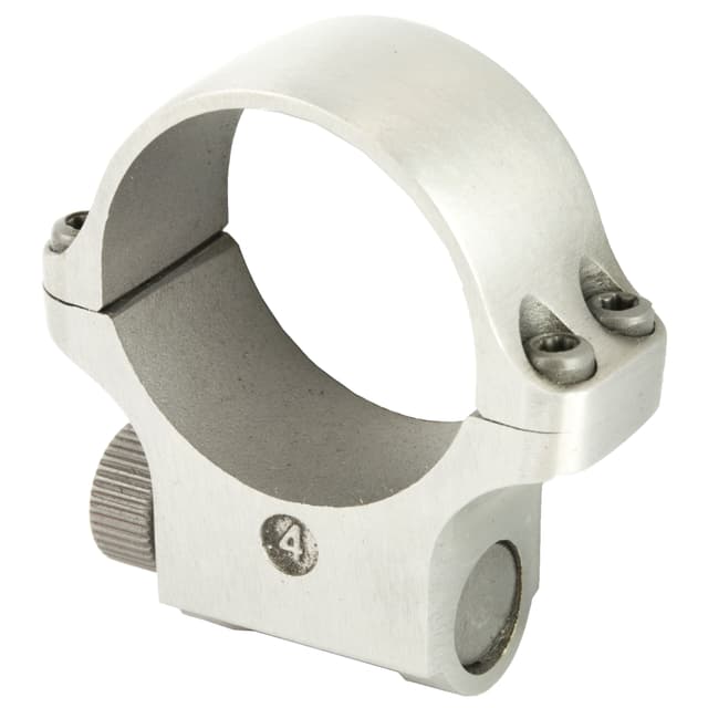 Ruger 30mm Scope Ring Medium Height Silver for 42mm Objective