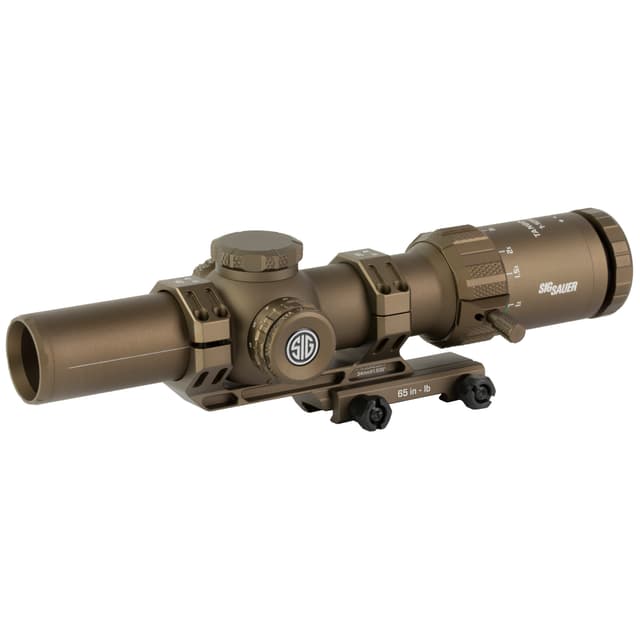 Sig Sauer Tango-MSR Coyote 1-10x28mm 34mm Rifle Scope BDC-10 Reticle