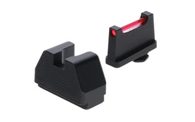 Truglo Red Front Fiber Optic Pro Sight Set Glock MOS for 17 19 34 35 45