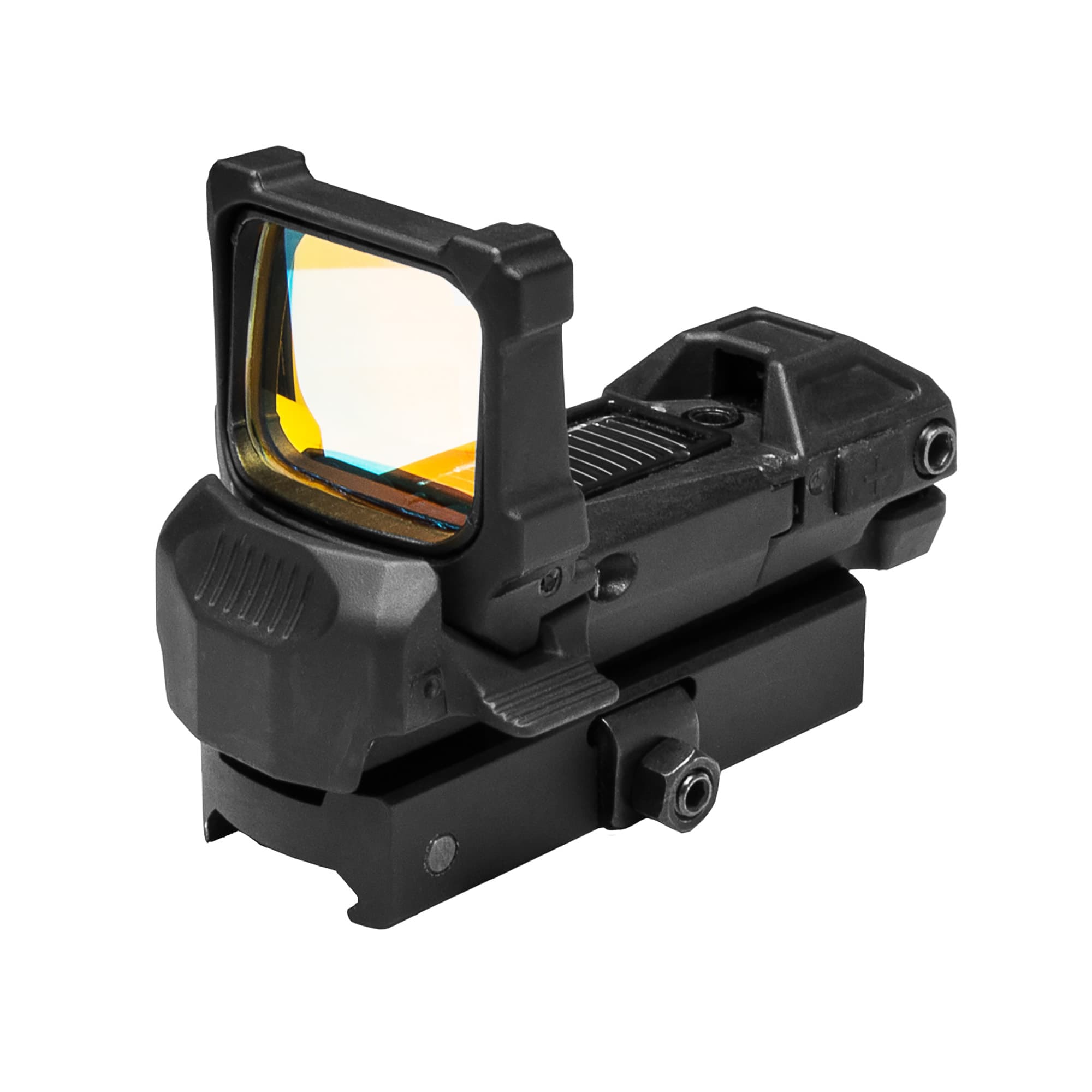 Ncstar SPD Solar FlipDot KPM 30mm Red Dot 2 MOA Ambidextrous Levers
